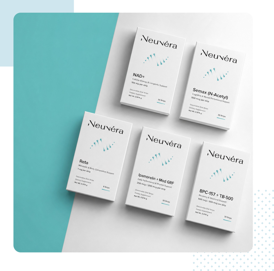 Neuvéra oral dissolving peptide strips